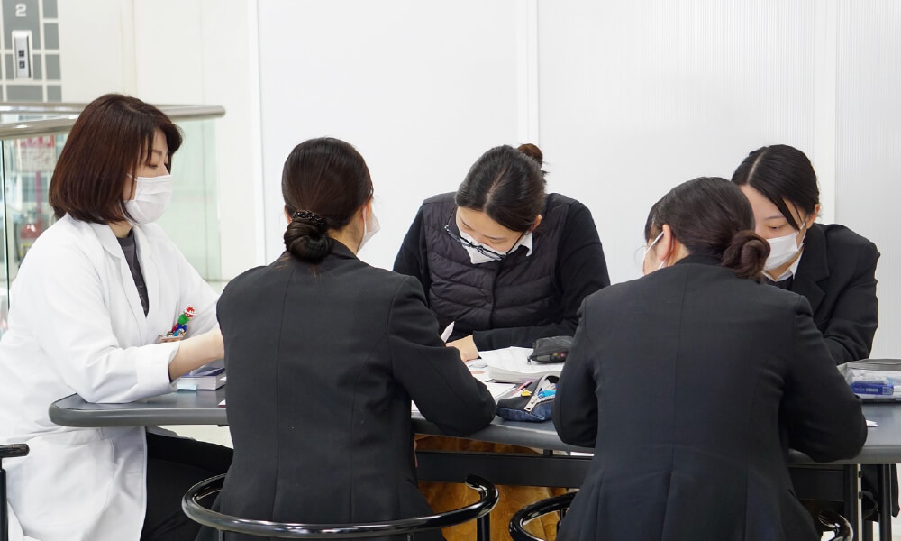 少人数制で丁寧にサポート